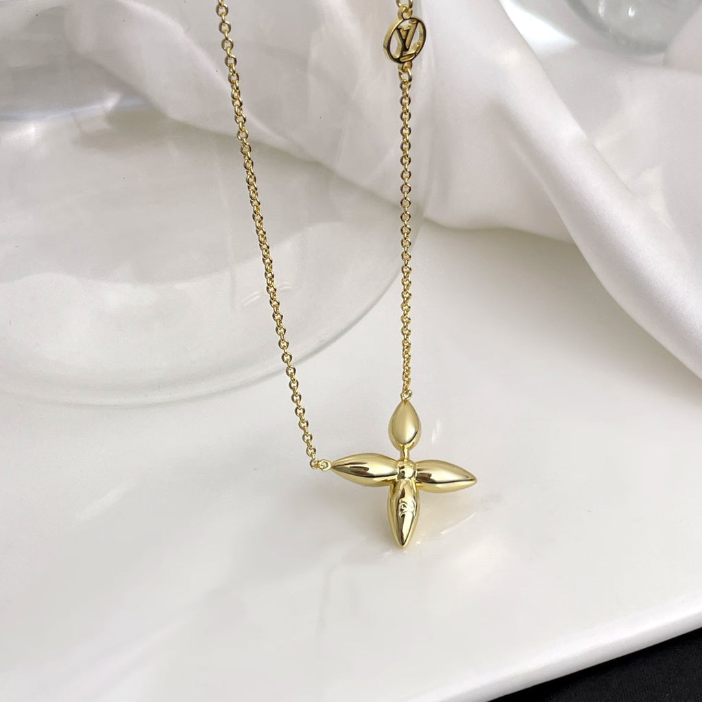 ??MIRA?¡¥LOUISETTE GOLD NECKLACE
