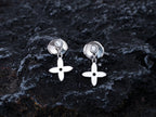??MIRA?¡¥VIDYLLE SILVER DIAMOND MINI DROP EARRINGS