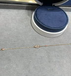??MIRA?¡¥FORCE 10 DIAMOND CHAIN LINK PINK GOLD BRACELET
