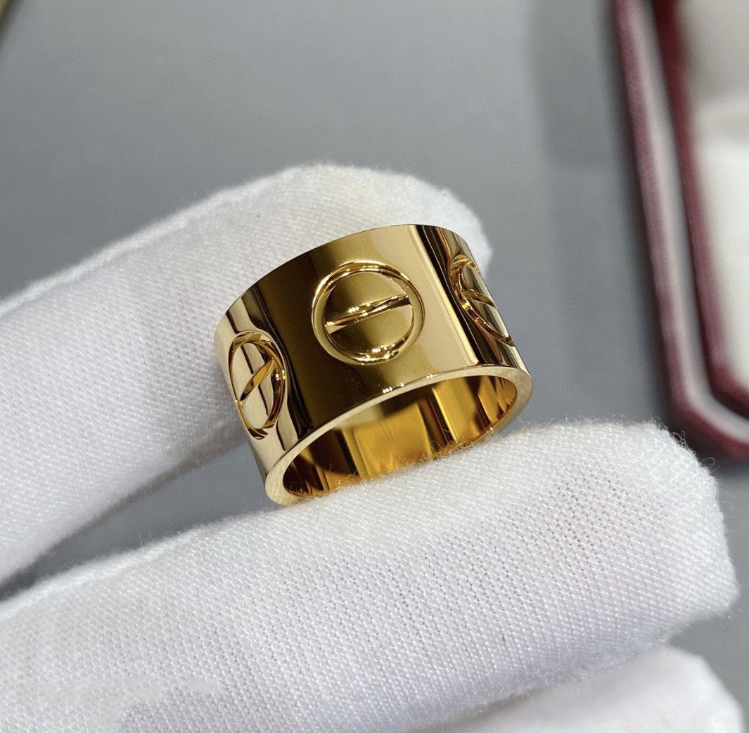 ??MIRA?¡¥LOVE 11MM LARGE RING