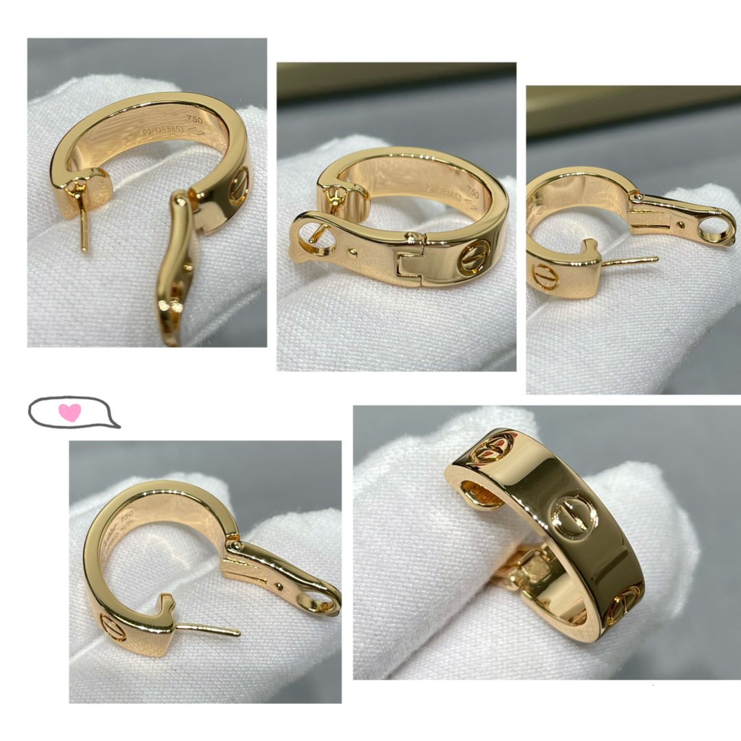 ??MIRA?¡¥LOVE 5.5MM EARRINGS