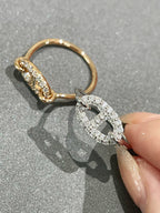 ??MIRA?¡¥RONDE SMALL DIAMOND RING