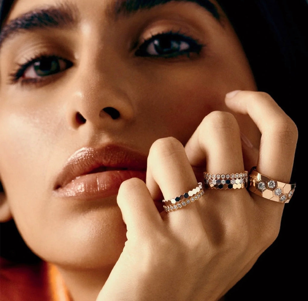 ??MIRA?¡¥BEE LOVE DIAMOND LARGE RING