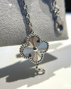 [MIRA]New  CLOVER 5 MOTIF LASER BRACELET COLLECTION