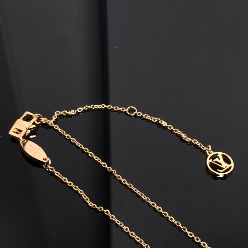 ??MIRA?¡¥COLOR BLOSSOM PINK MOP SUN GOLD NECKLACE