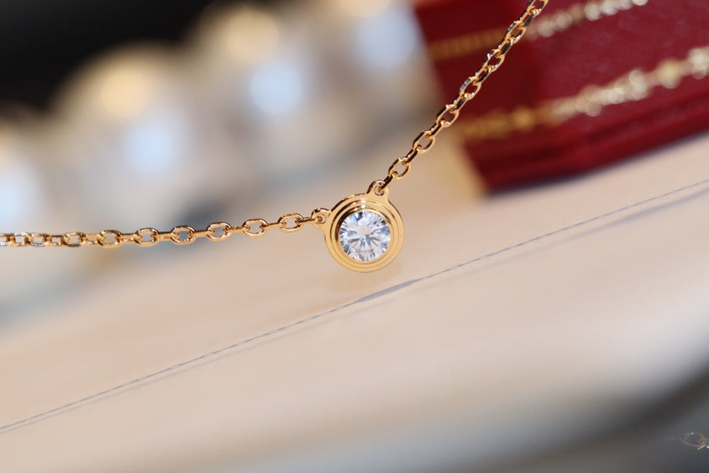 ??MIRA?¡¥DAMOUR DIAMOND NECKLACE