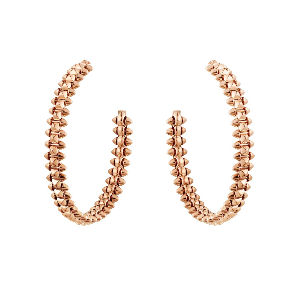 ??MIRA?¡¥CLASH LARGE HOOP EARRINGS