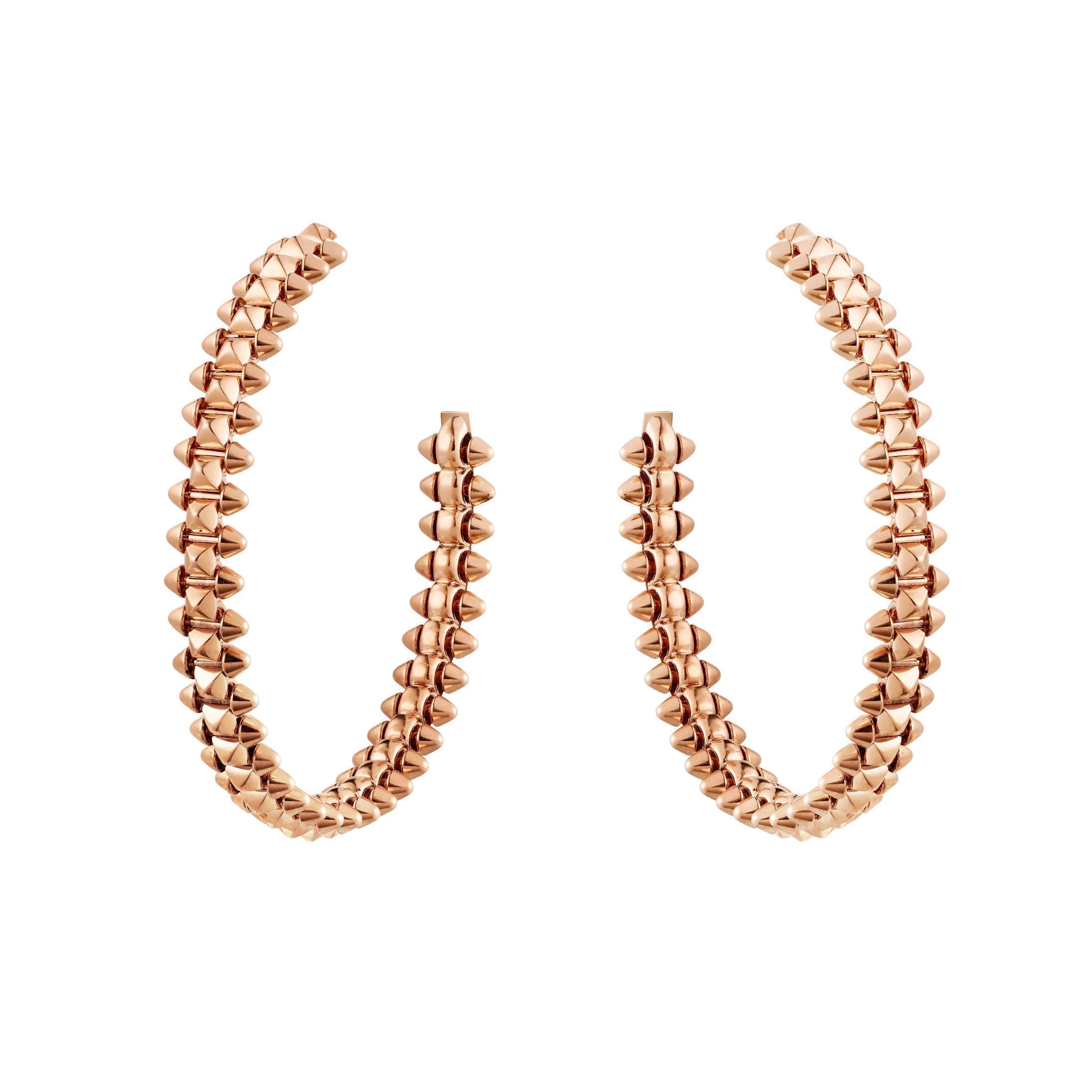 ??MIRA?¡¥CLASH LARGE HOOP EARRINGS