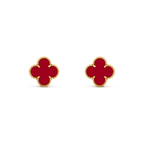 ??MIRA?¡¥CLOVER MEDIUM 1 MOTIFS CARNELIAN  EARRINGS