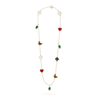 [MIRA] Lucky Alhambra Long Necklace-12 Designs