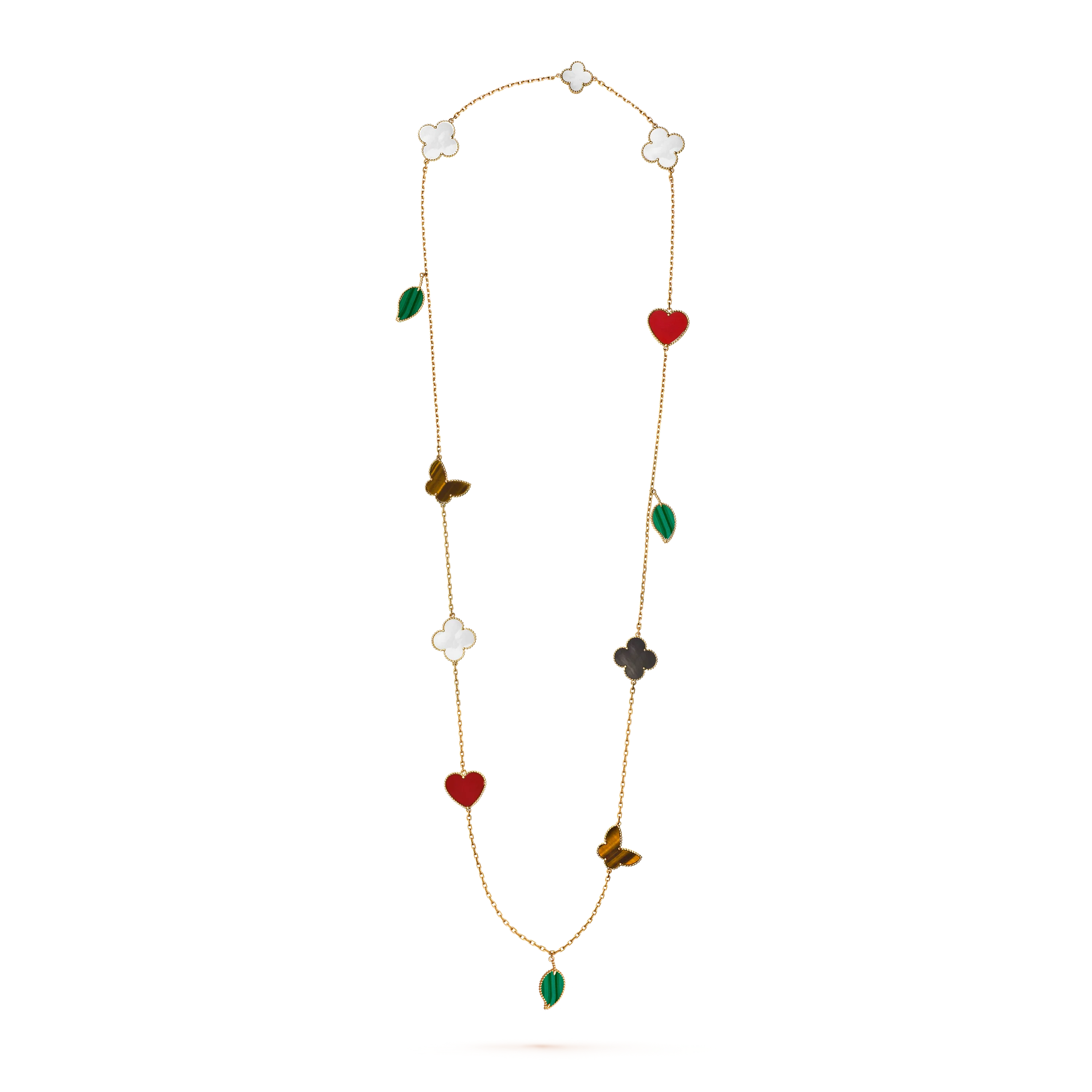 [MIRA] Lucky Alhambra Long Necklace-12 Designs