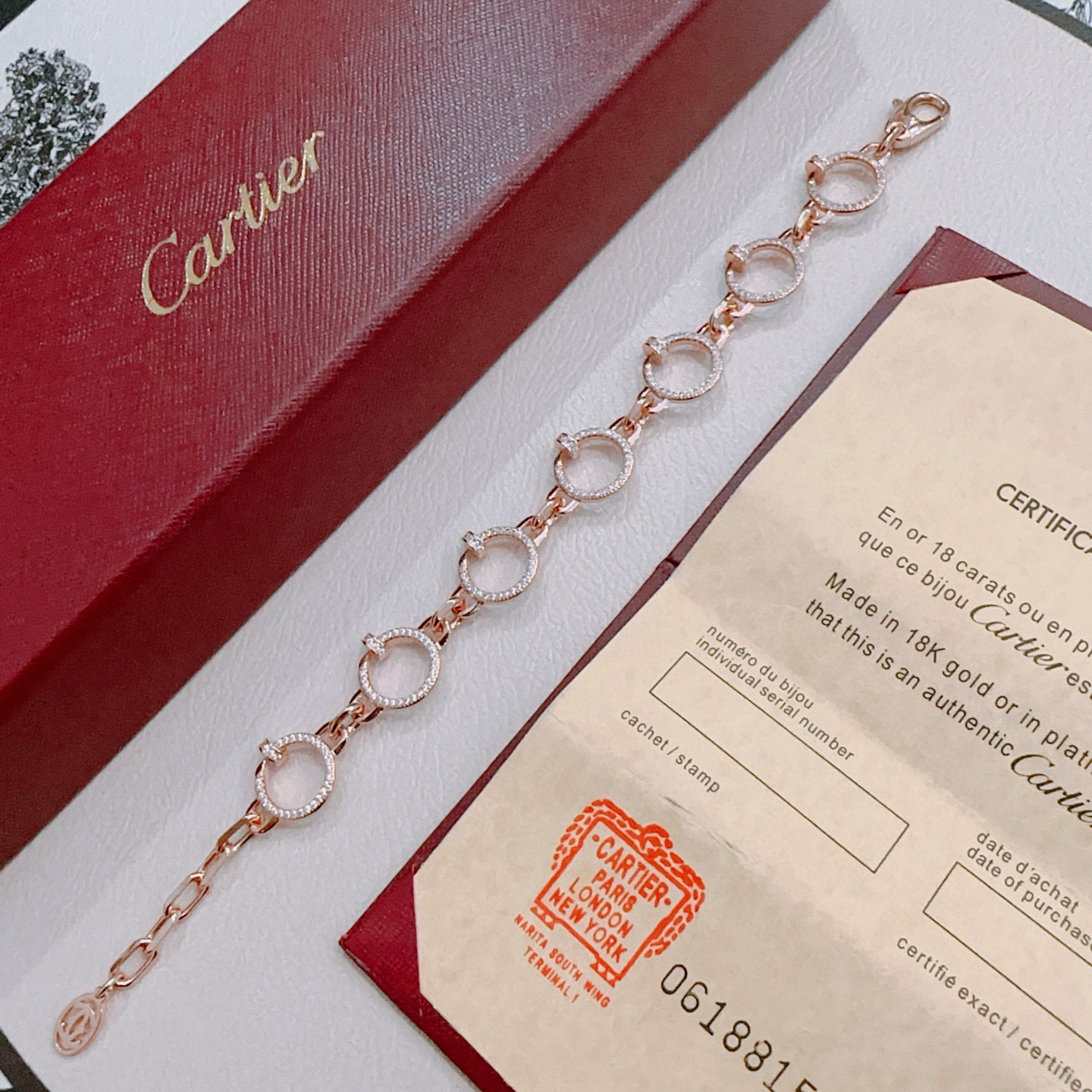 ??MIRA?¡¥LOVE&JUSTE BRACELET DIAMONDS