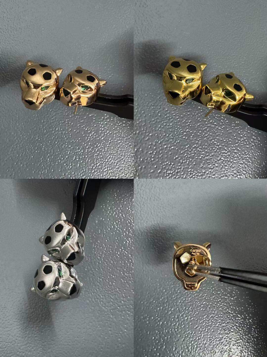 [MIRA] CHRRTAH-PRINT STUD EARRINGS, THREE COLORS