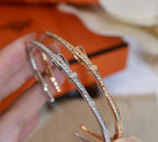 [MIRA] DIAMOND-ENCRUSTED BRACELET THREE COLORS
