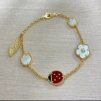 ??MIRA?¡¥LUCKY SPRING 5 MOTIF BRACELET