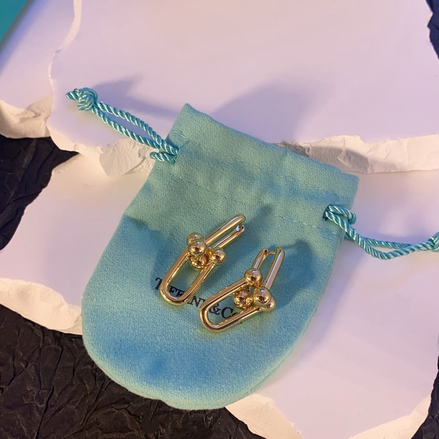 [MIRA] TF U-shaped earrings
