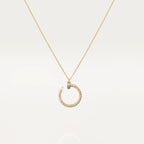 ??MIRA?¡¥JUSTE NECKLACE GOLD DIAMONDS