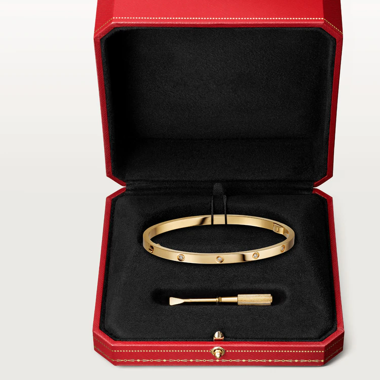??MIRA?¡¥LOVE BRACELET 3.65MM 10 DIAMONDS