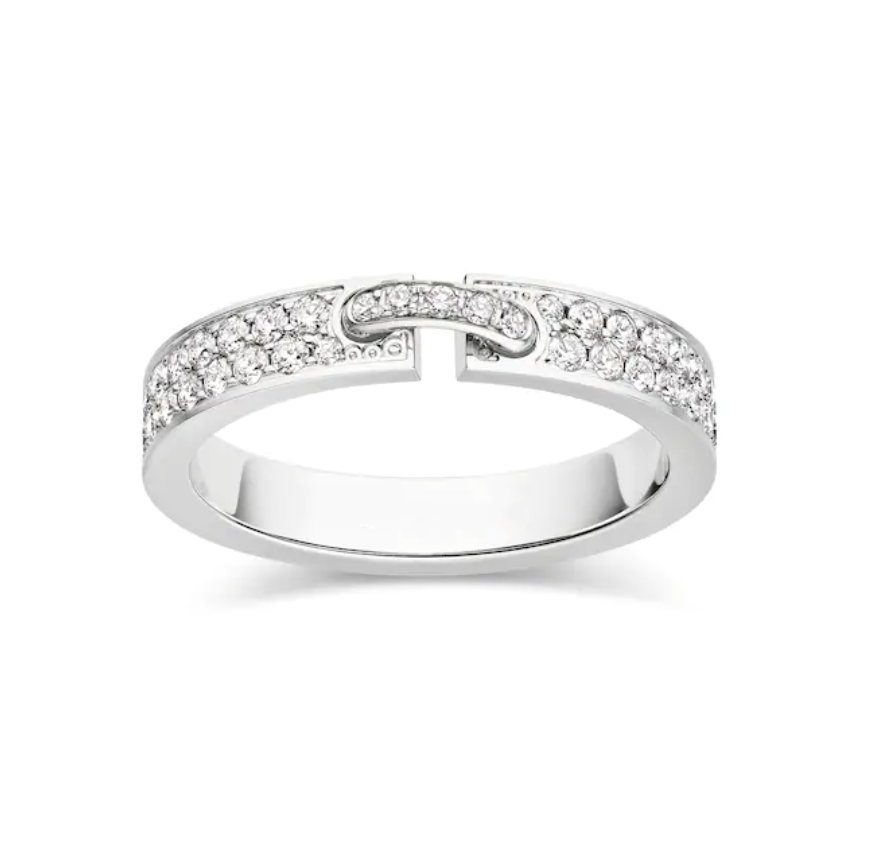 ??MIRA?¡¥ALLIANCE LIENS VIDENCE PAVED DIAMOND 4MM RING