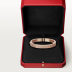 ??MIRA?¡¥LOVE BRACELET 6.1MM DIAMOND-PAVED