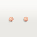 ??MIRA?¡¥LOVE EARRINGS PINK GOLD 10MM