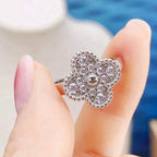 ??MIRA?¡¥CLOVER DIAMOND RING