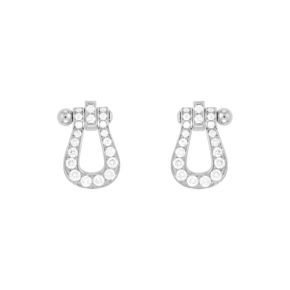 ??MIRA?¡¥FORCE 10 FULL DIAMOND STUD EARRINGS MINI MODEL
