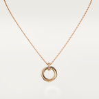 ??MIRA?¡¥TRINITY NECKLACE GOLD  DIAMONDS