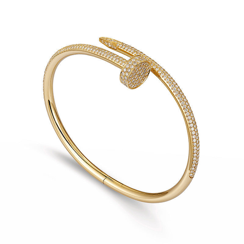 ??MIRA?¡¥JUSTE BRACELET 3.5MM ALL DIAMONDS