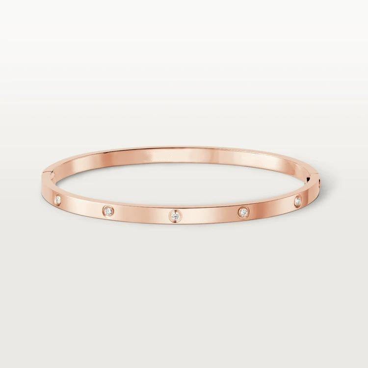 ??MIRA?¡¥LOVE BRACELET 3.65MM 10 DIAMONDS