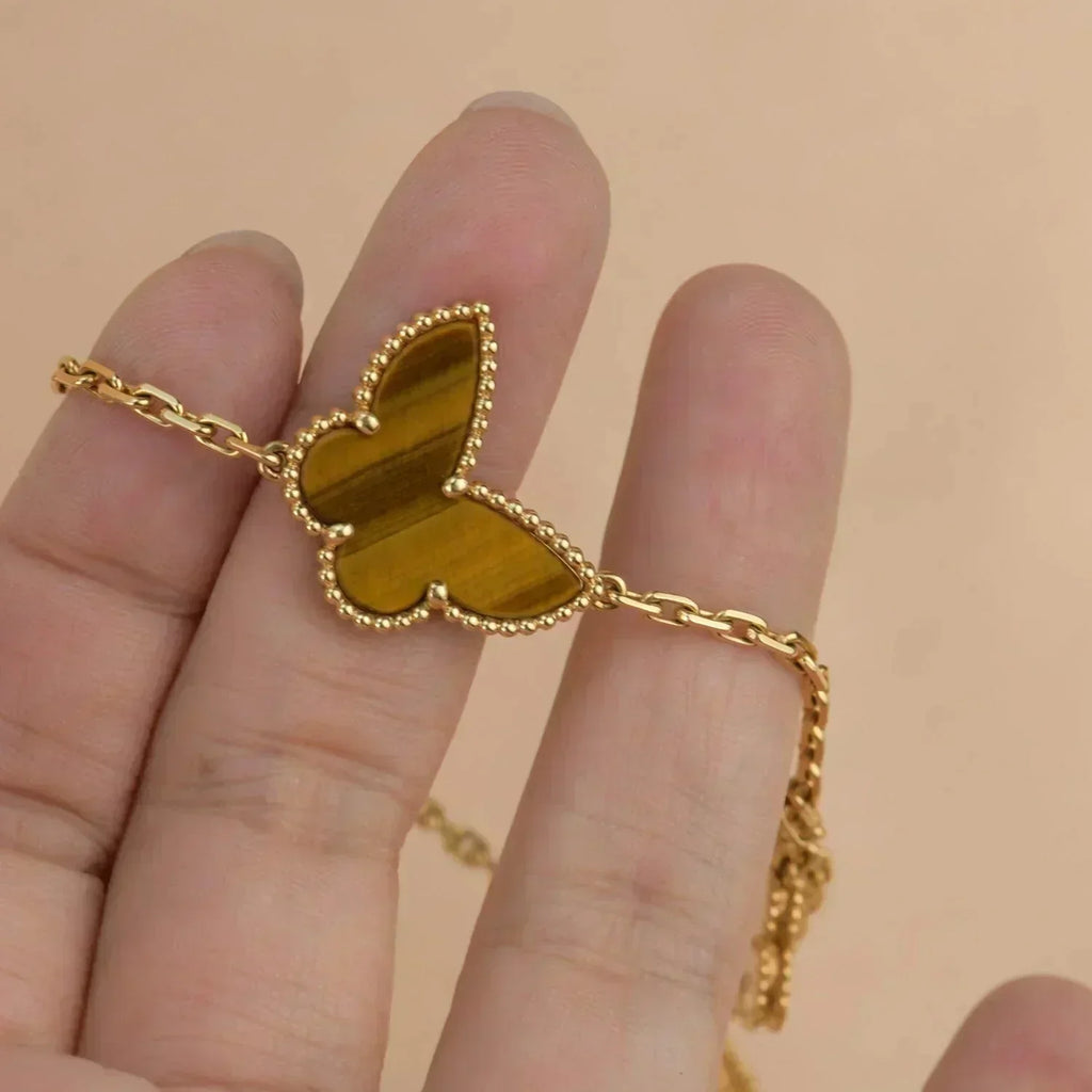??MIRA?¡¥LUCKY SPRING 5 MOTIF GOLD BRACELET