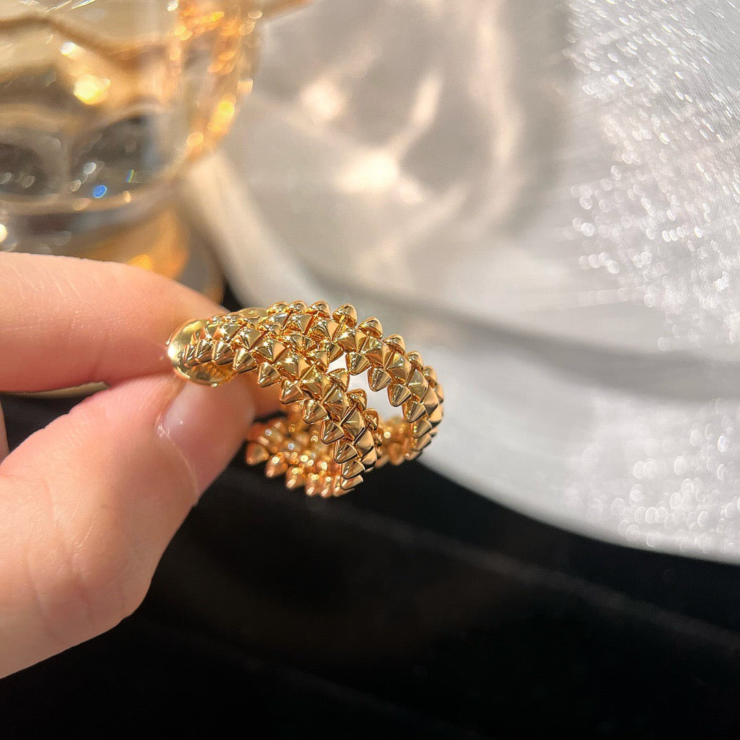 ??MIRA?¡¥CLASH SMALL HOOP EARRINGS