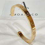??MIRA?¡¥LOVE BRACELET 6.1MM OPEN CUFF