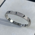 ??MIRA?¡¥LOVE BRACELET 6.1MM DIAMOND-PAVED CERAMIC