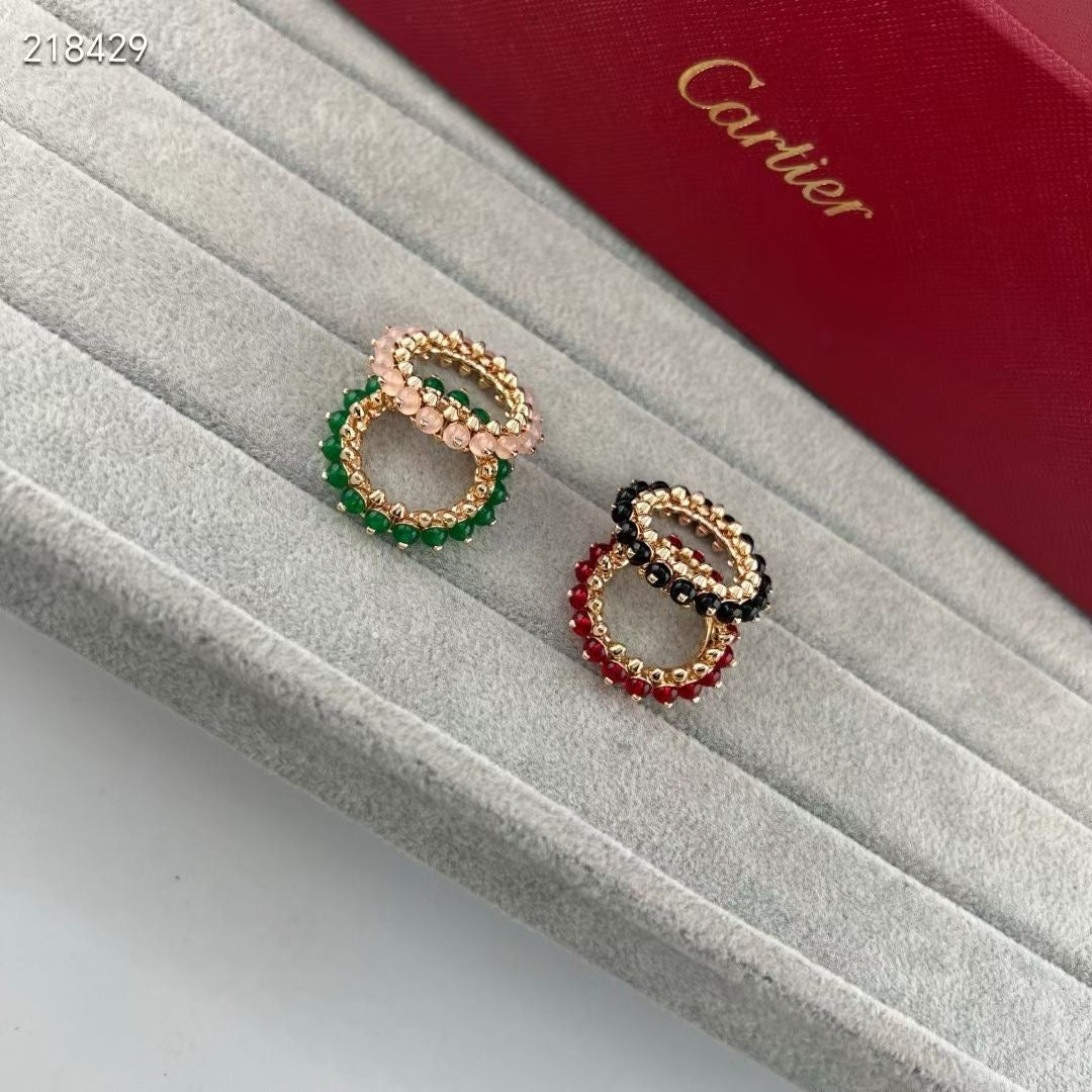 [MIRA] CLASH NEW COLORED GEMSTONE RING