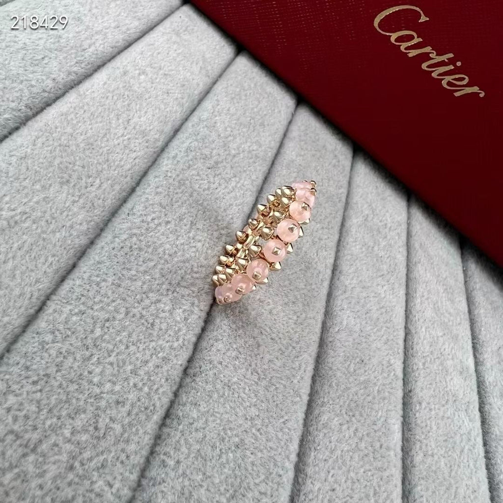 [MIRA] CLASH NEW COLORED GEMSTONE RING