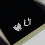??MIRA?¡¥BUTTERFLY ALL DIAMOND EARRINGS