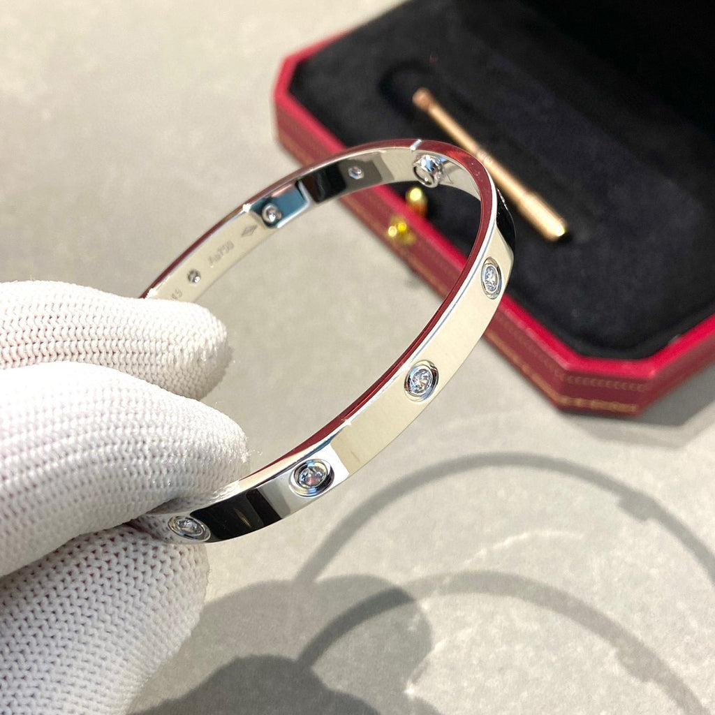 ??MIRA?¡¥LOVE BRACELET 6.1MM 10 DIAMONDS