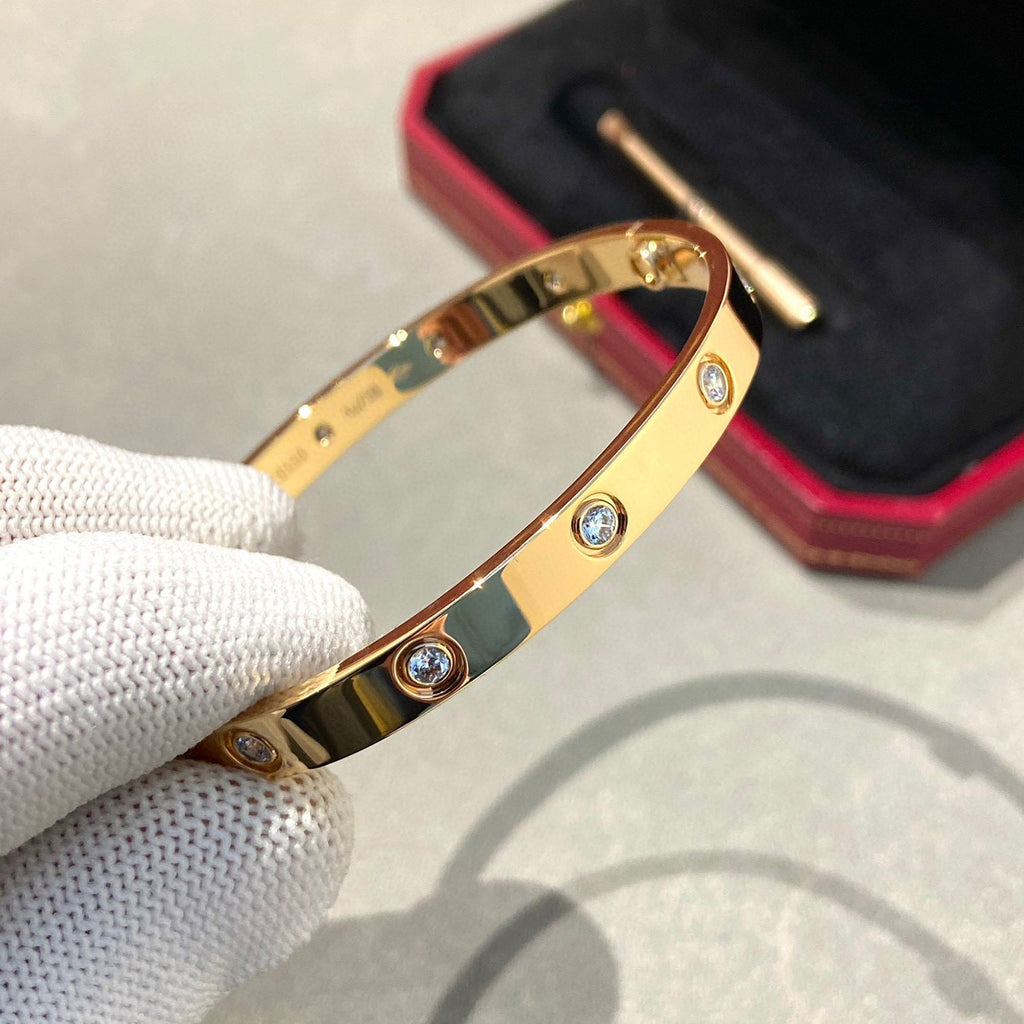 ??MIRA?¡¥LOVE BRACELET 6.1MM 10 DIAMONDS