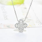 ??MIRA?¡¥LOOP NECKLACE FULL MOTIF DIAMOND 16MM MULTIPLE COLORS