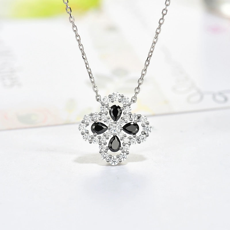 ??MIRA?¡¥LOOP NECKLACE FULL MOTIF DIAMOND 16MM MULTIPLE COLORS