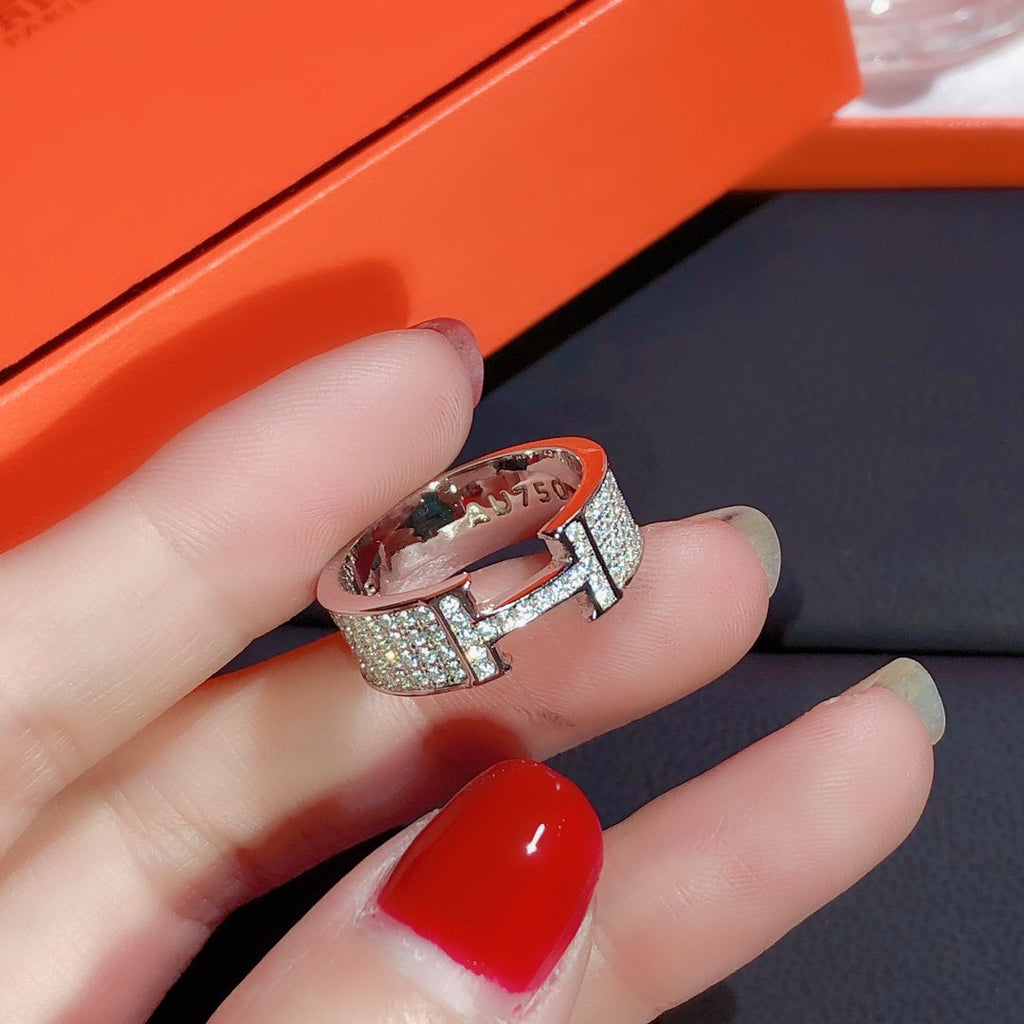 ??MIRA?¡¥H RING FULL DIAMOND