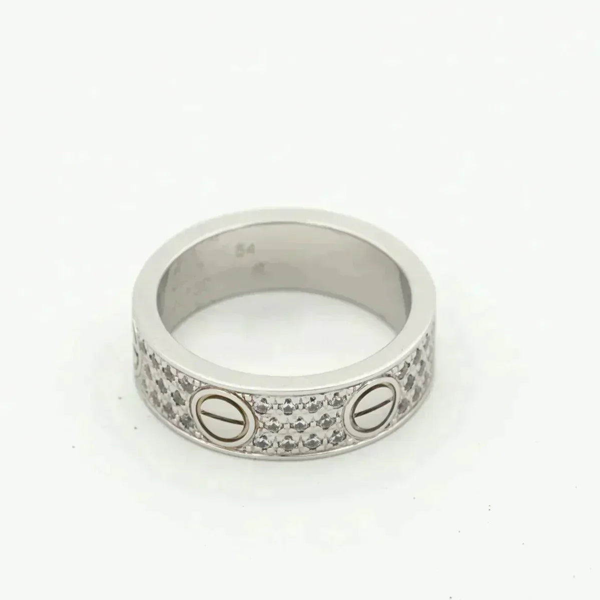 ??MIRA?¡¥LOVE RING 5.5MM DIAMONDS PAVED