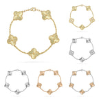 [MIRA]New  CLOVER 5 MOTIF LASER BRACELET COLLECTION