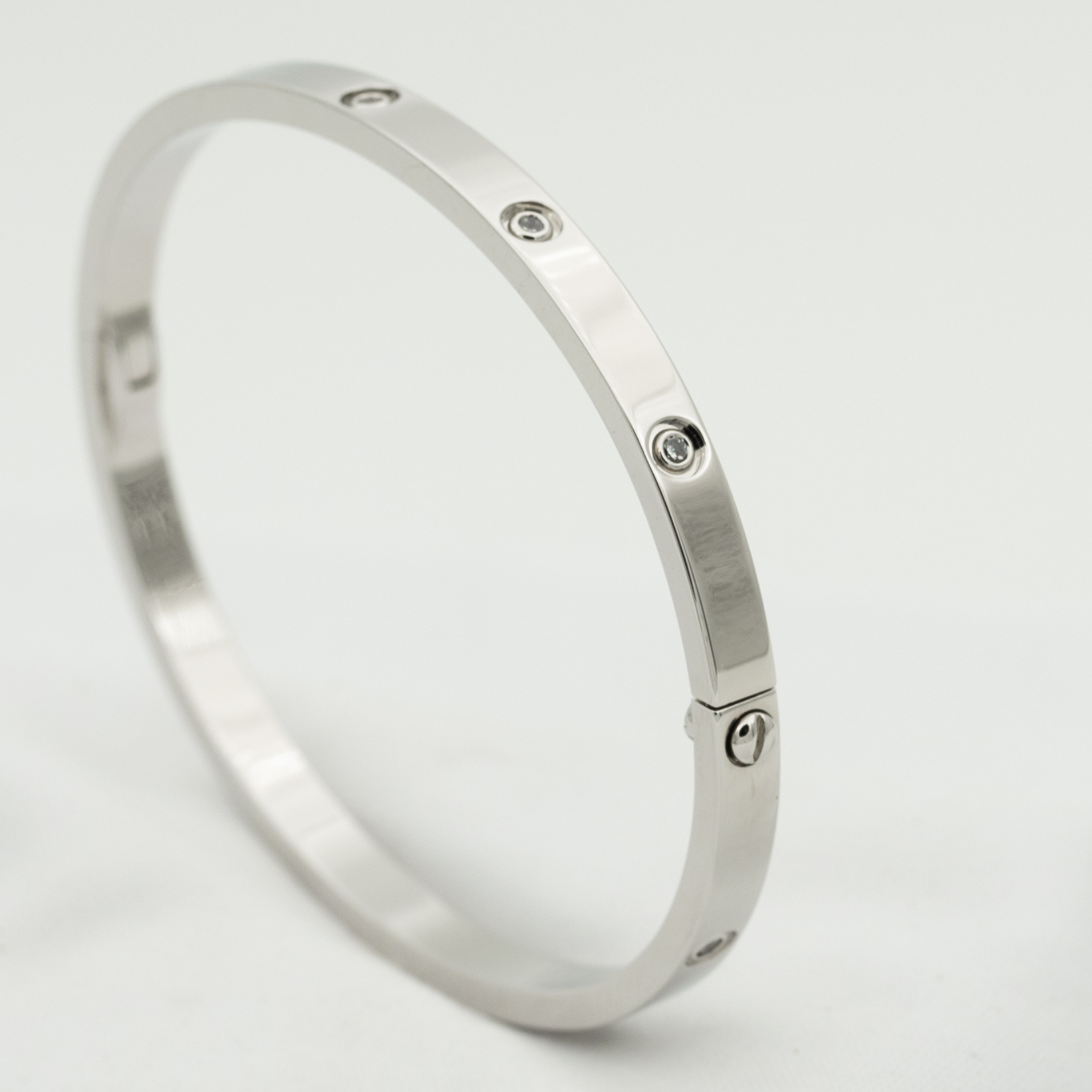 ??MIRA?¡¥LOVE BRACELET 3.65MM 10 DIAMONDS