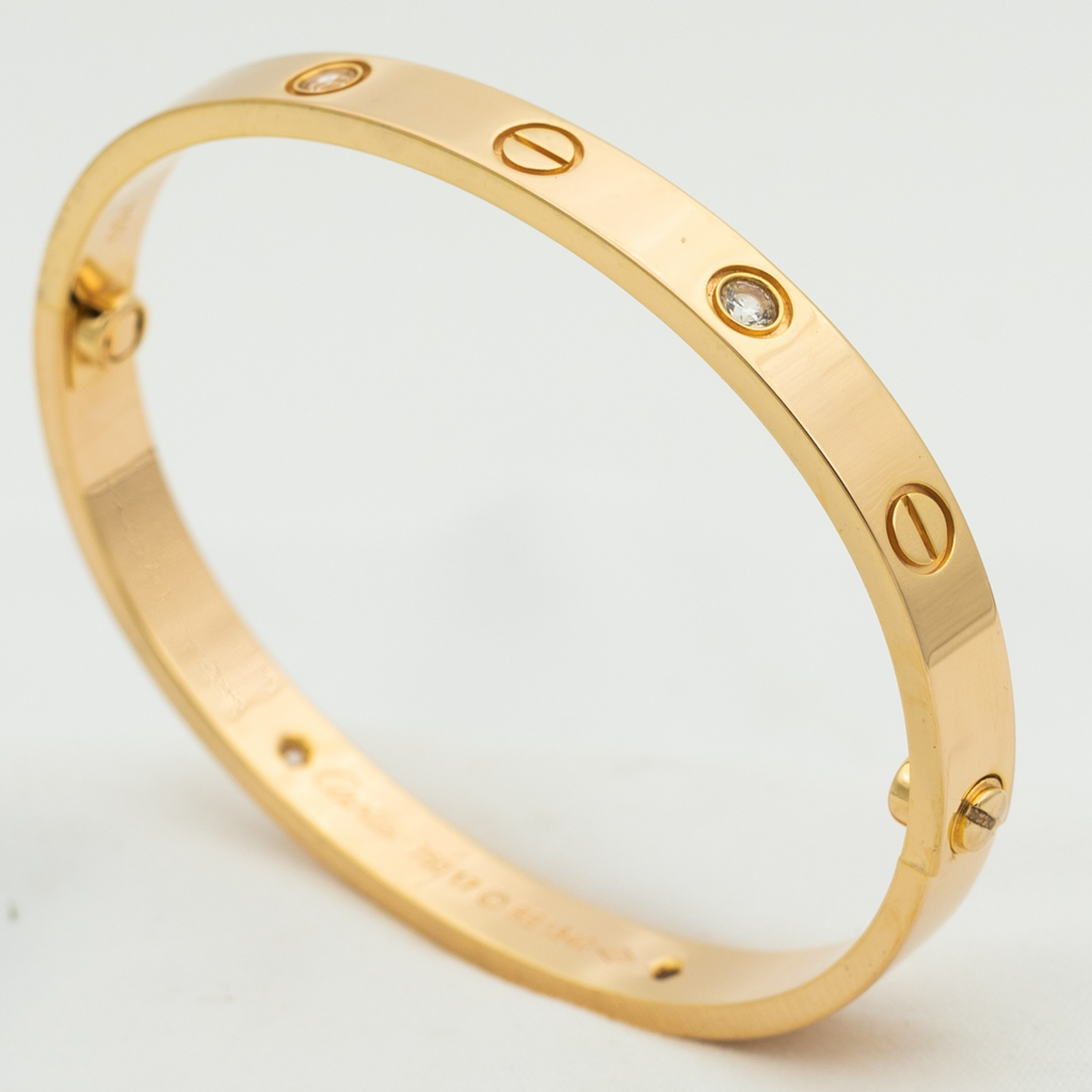 ??MIRA?¡¥LOVE BRACELET 6.1MM 4 DIAMONDS