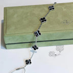 [MIRA]New  CLOVER 5 MOTIF PULSAR STONE BRACELET COLLECTION