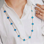 ??MIRA?¡¥CLOVER 20 MOTIFS TURQUOISE GOLD