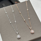 [MIRA] JOY HEART DIAMOND NECKLACE