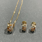 [MIRA] CHAIN MOVE ROMANE PEDAND NECKLACE